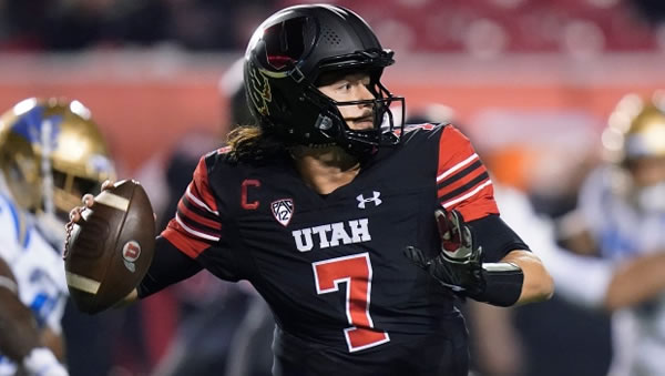 Utah QB Cameron Rising is Questionable